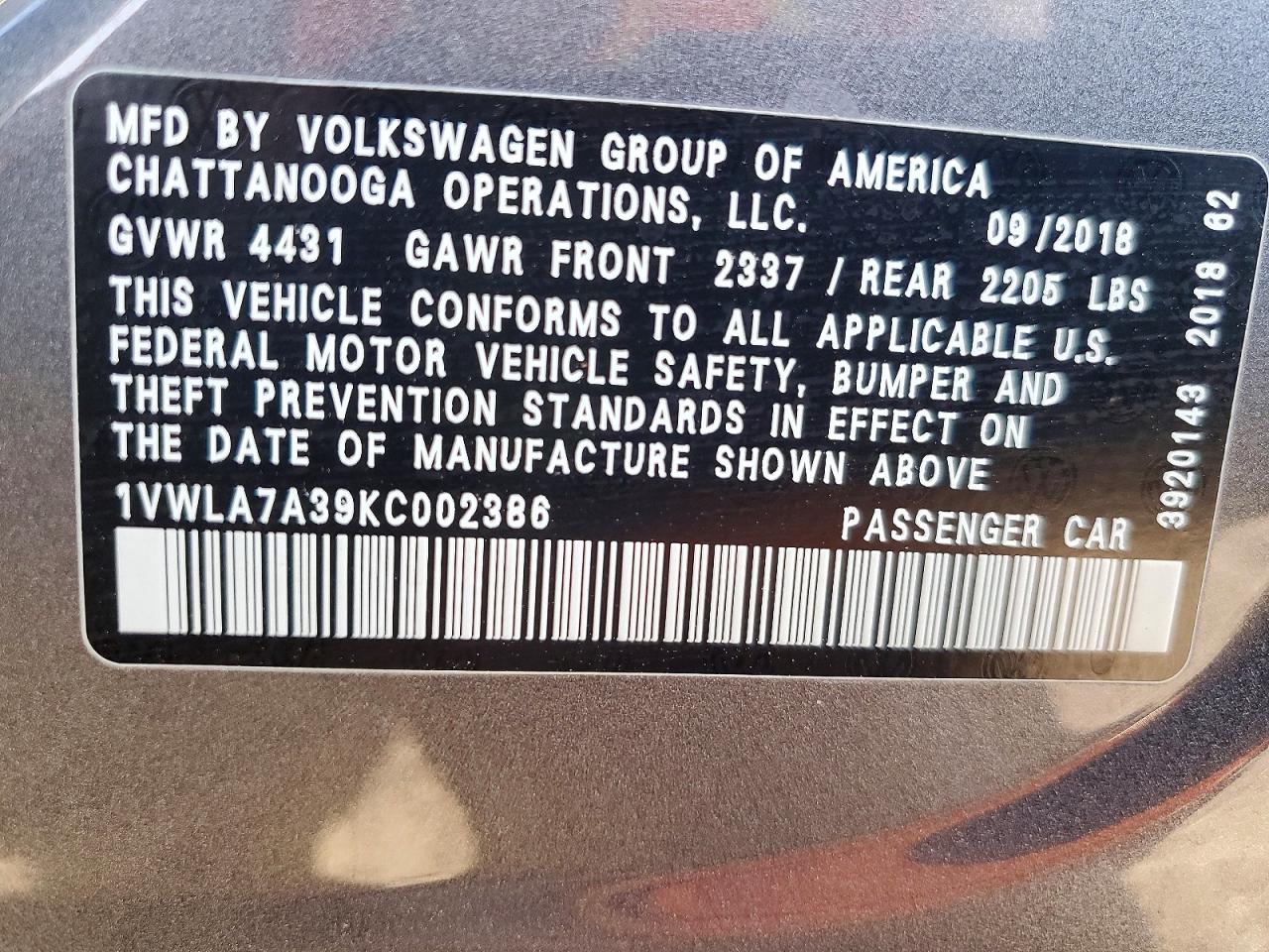 Volkswagen Passat Wolfsburg