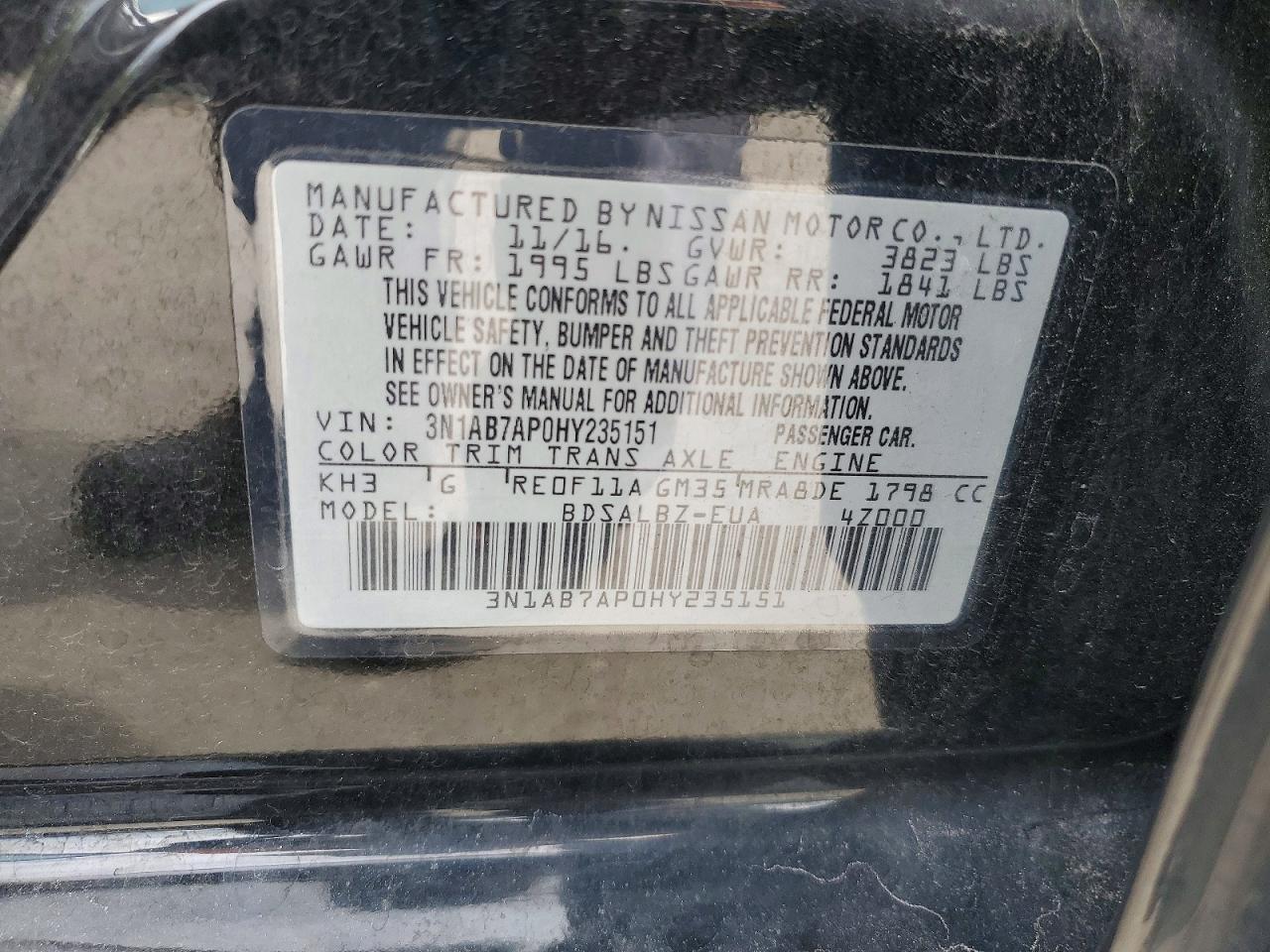 Nissan Sentra S