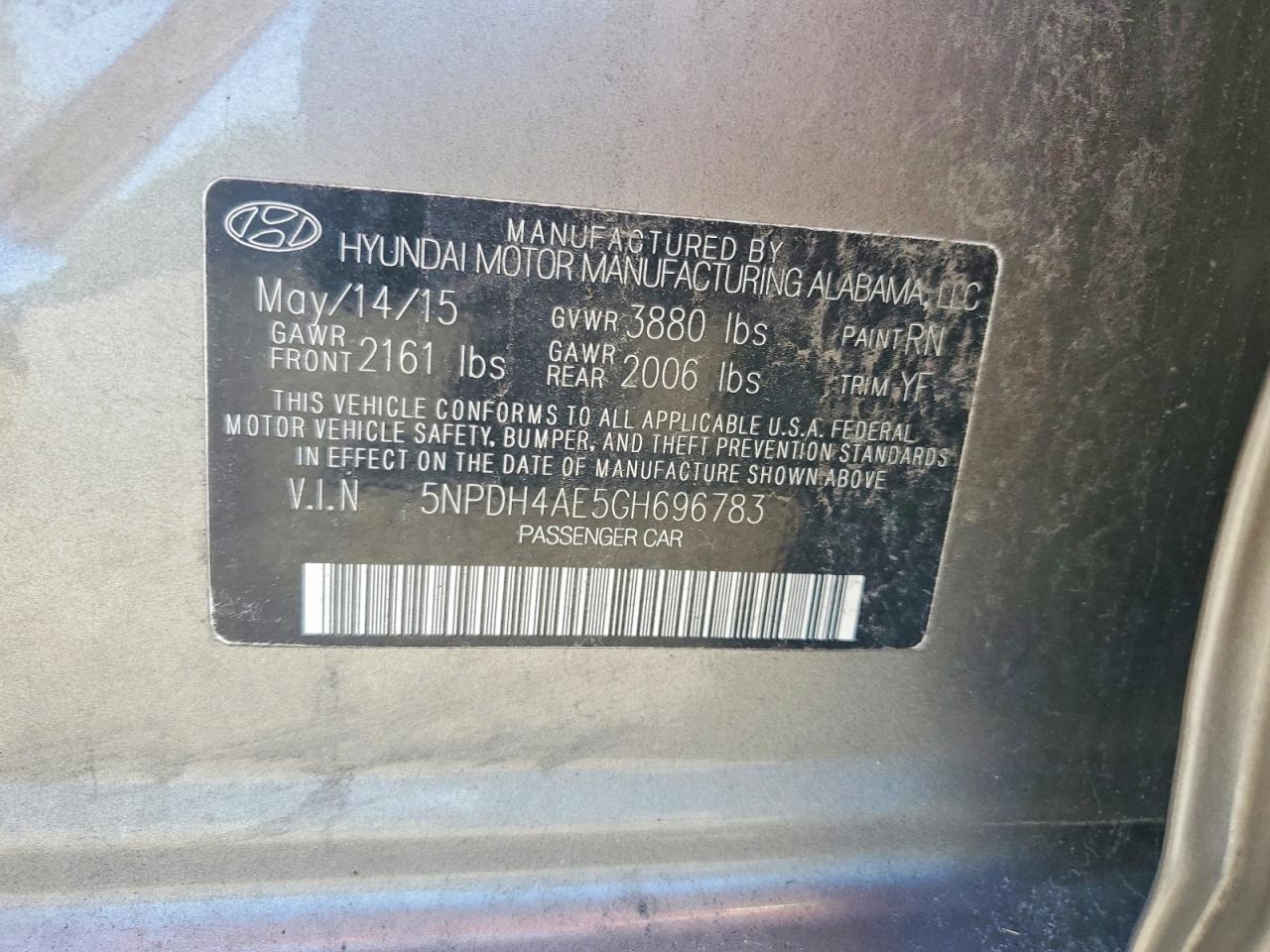 Hyundai ELANTRA Se