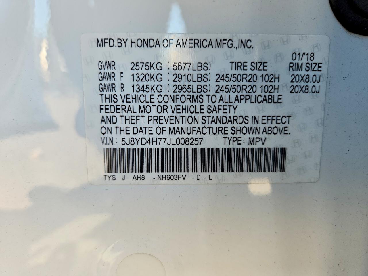 Acura MDX Technology