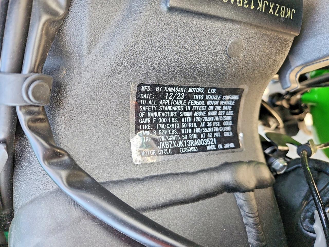 Kawasaki Ninja 600 K