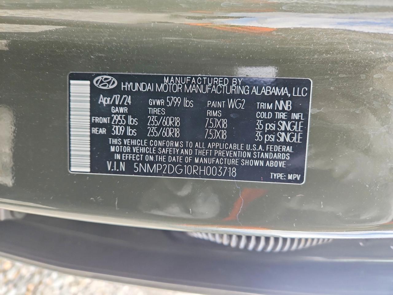 Hyundai SANTA FE Sel