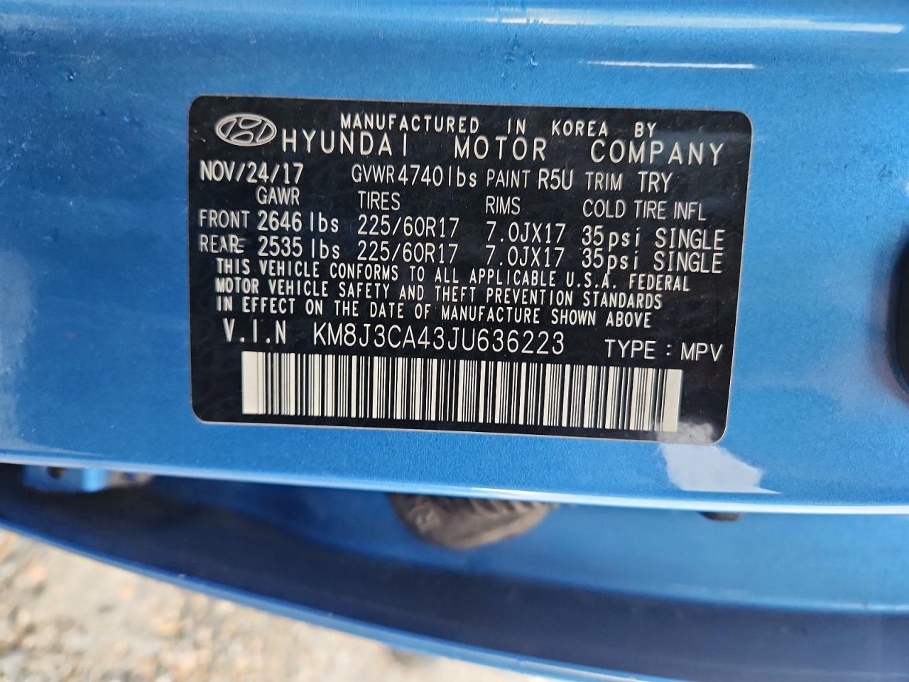 Hyundai TUCSON Sel