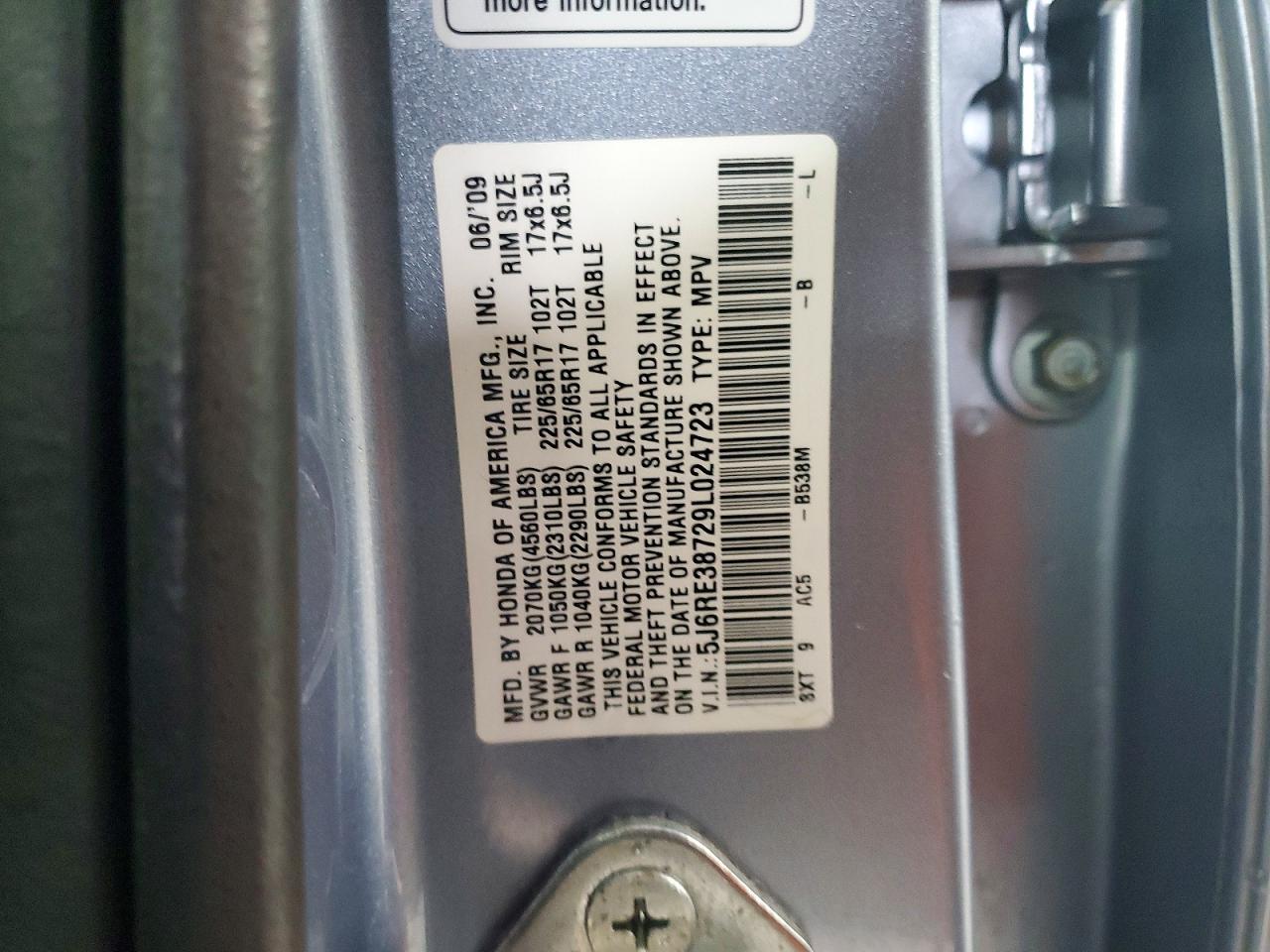 Honda Crv Exl