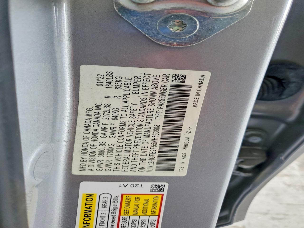 Honda Civic Sport