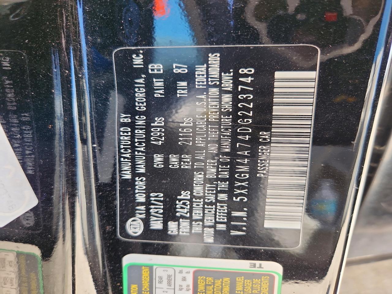 Kia Optima Lx
