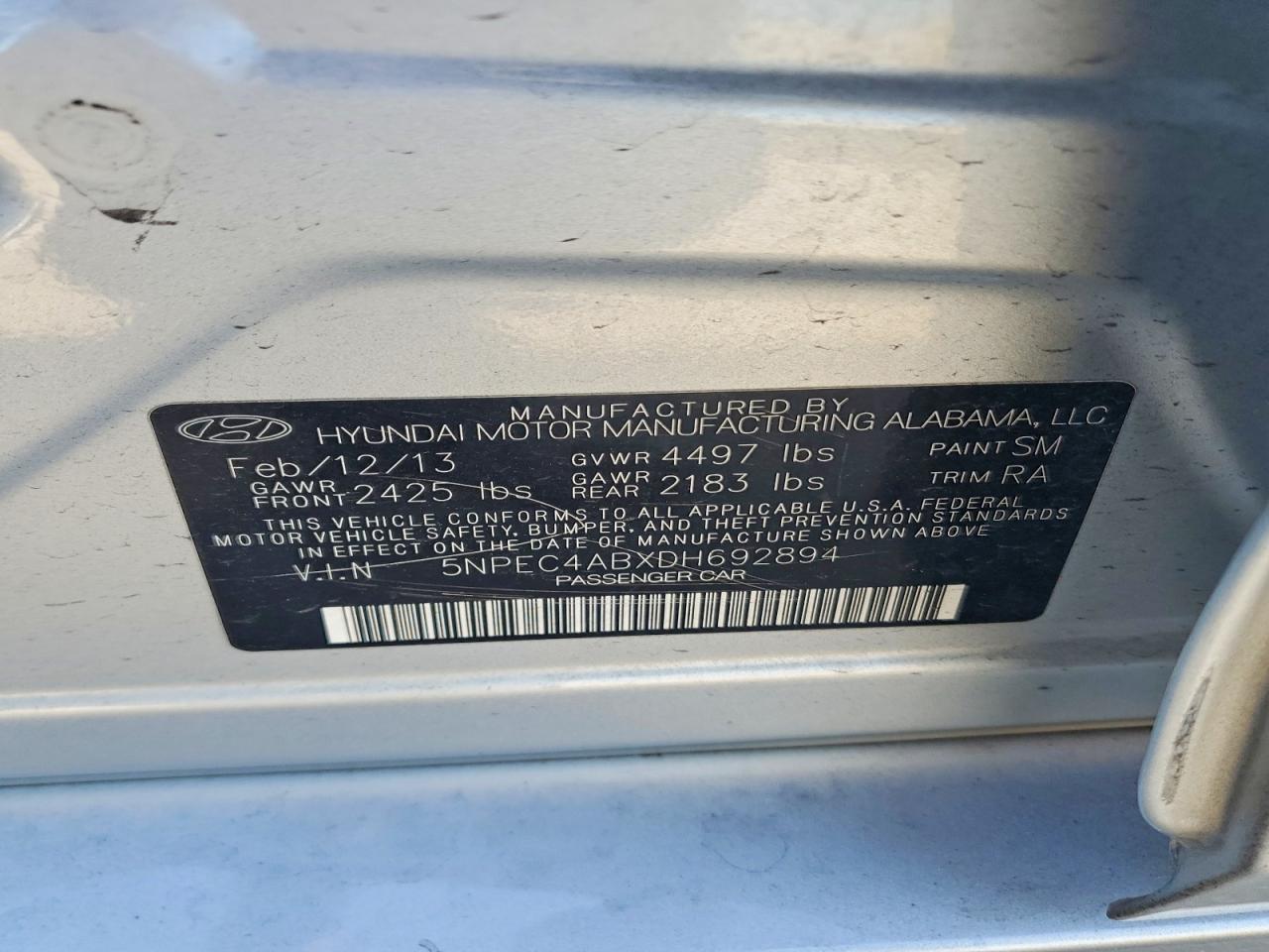 Hyundai SONATA Limited 2.0t