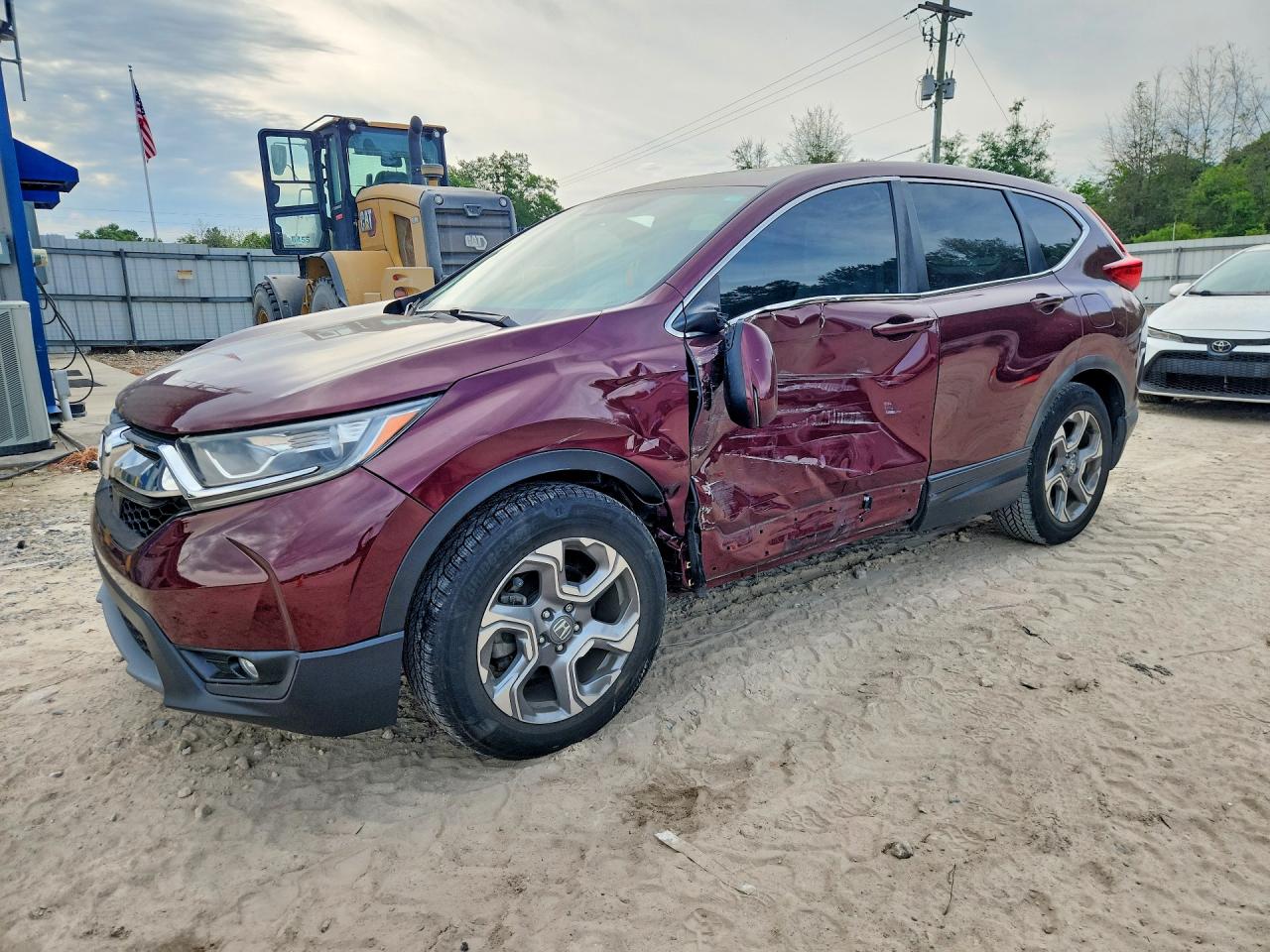 Salvage Honda Crv Image