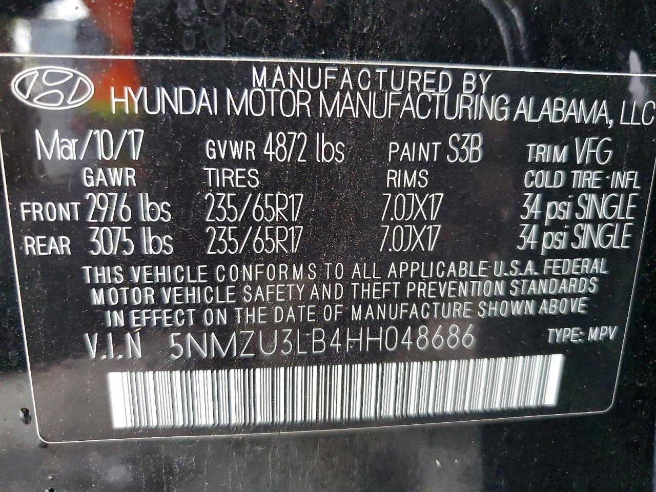 Hyundai SANTA FE 2.4l