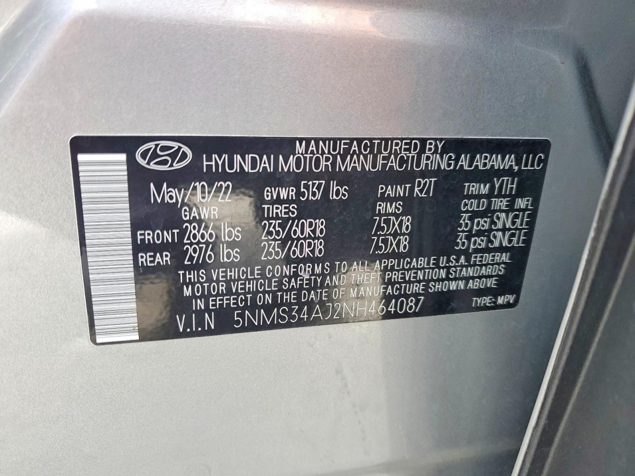 Hyundai SANTA FE Sel