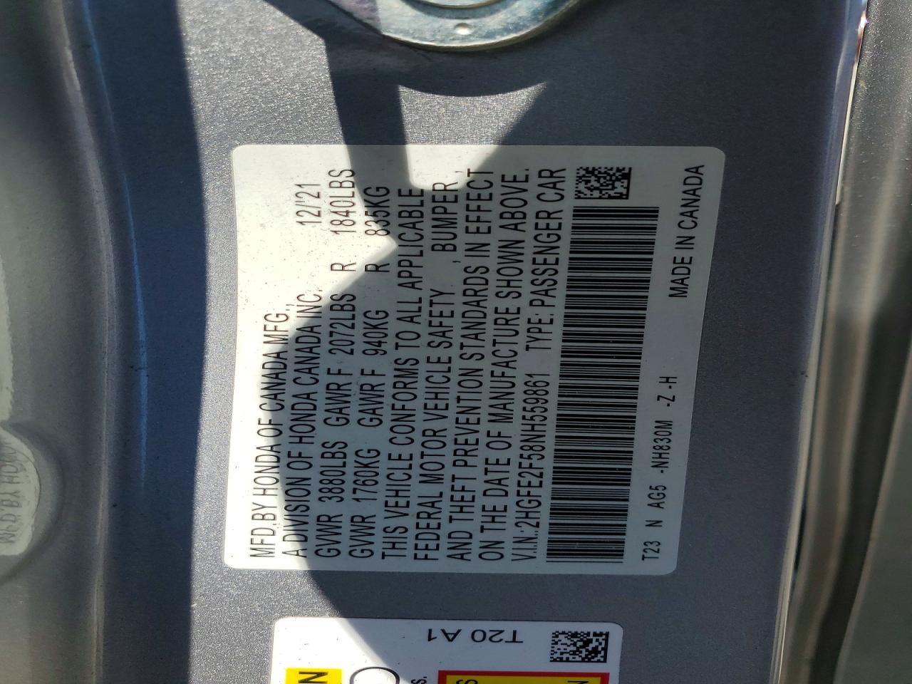 Honda Civic Sport