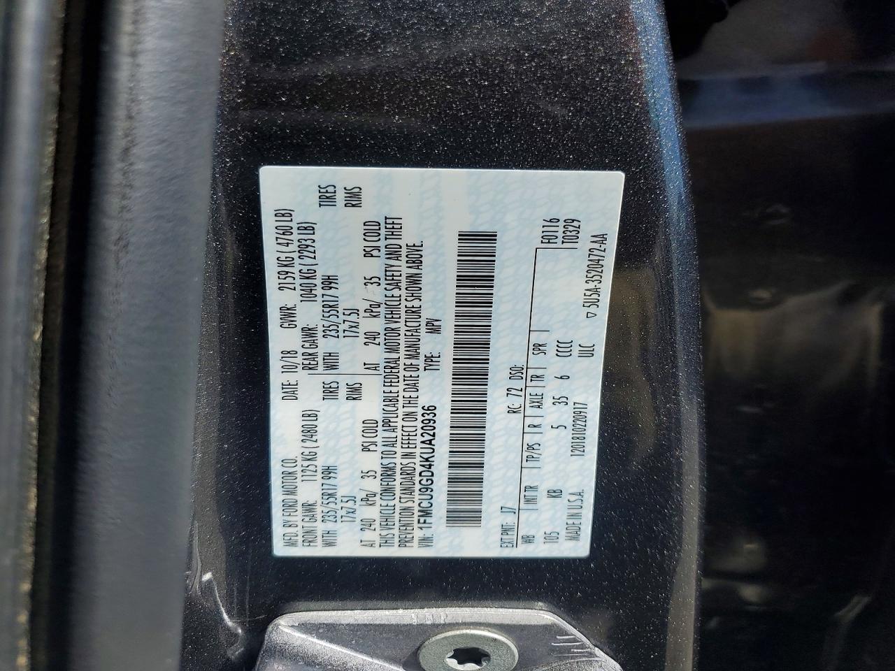 Ford Escape Se