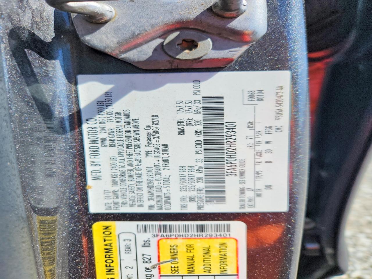Ford Fusion Se