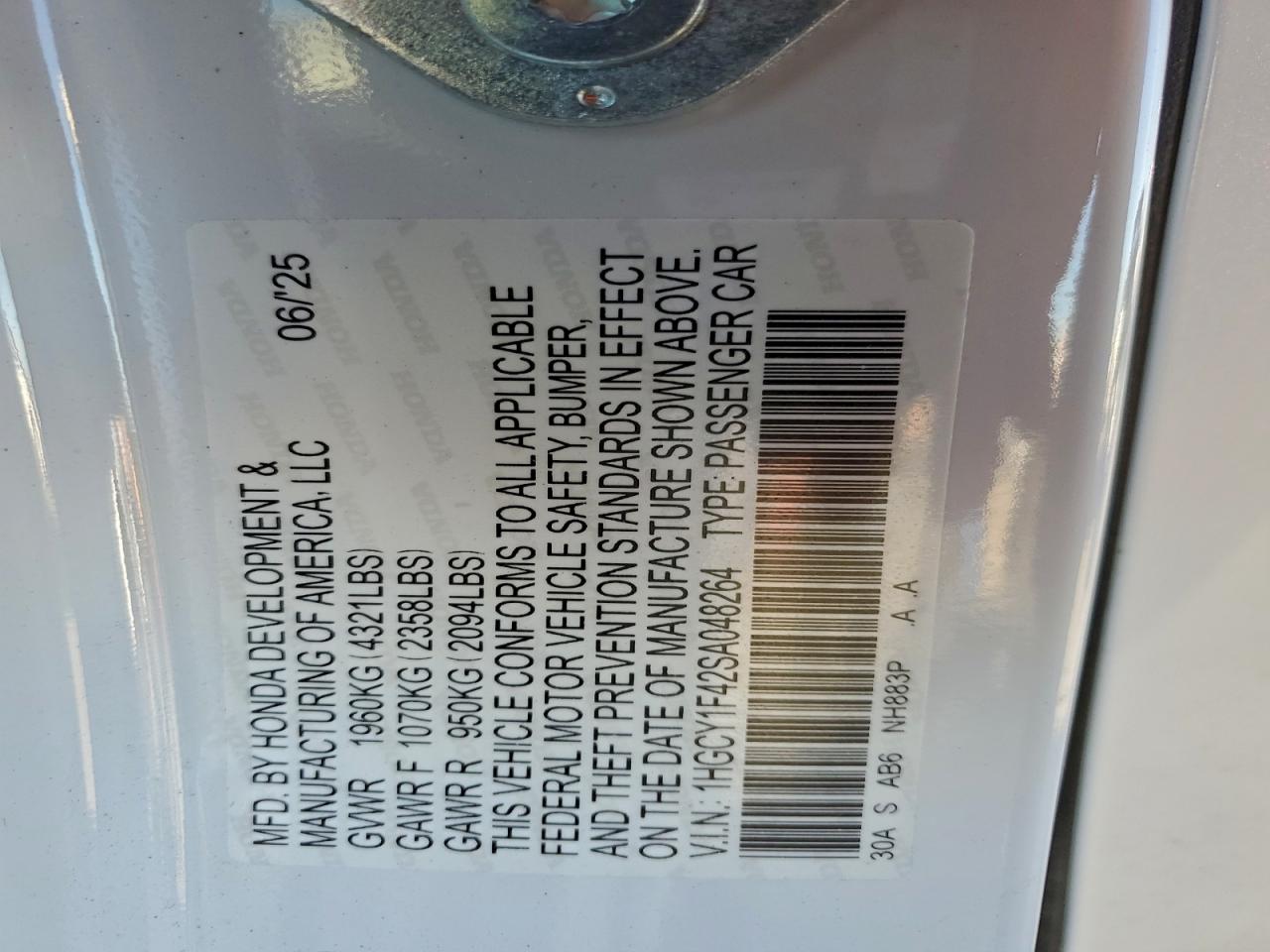 Honda Accord Se