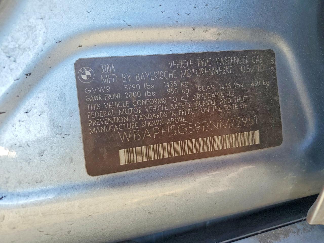 BMW 3 Series I Sulev