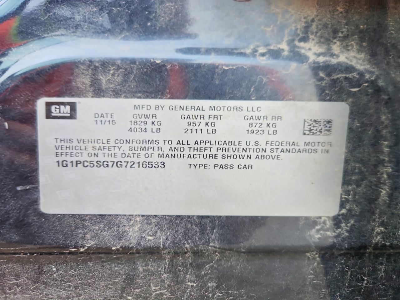 Chevrolet Cruze Ls
