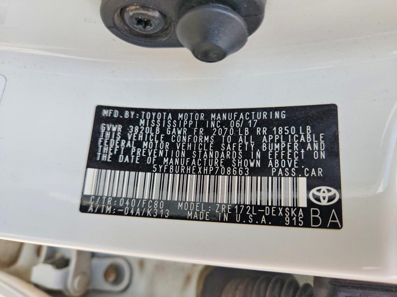 Toyota Corolla Se