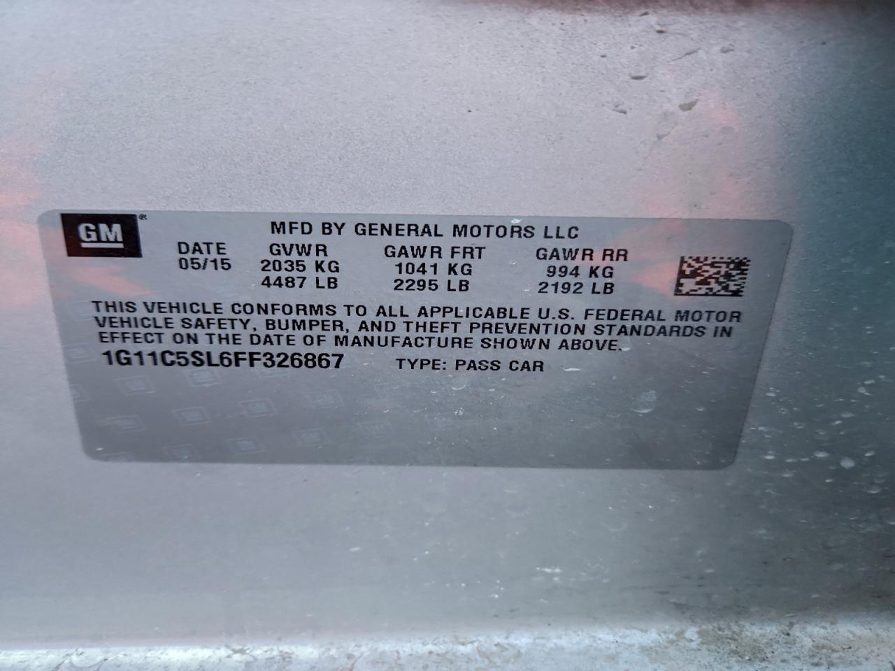 Chevrolet Malibu 1lt