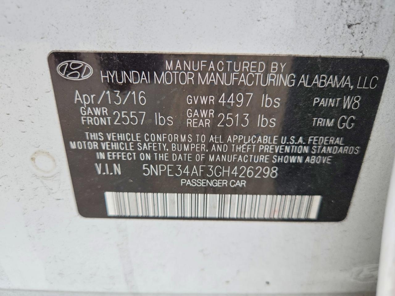 Hyundai SONATA Sport