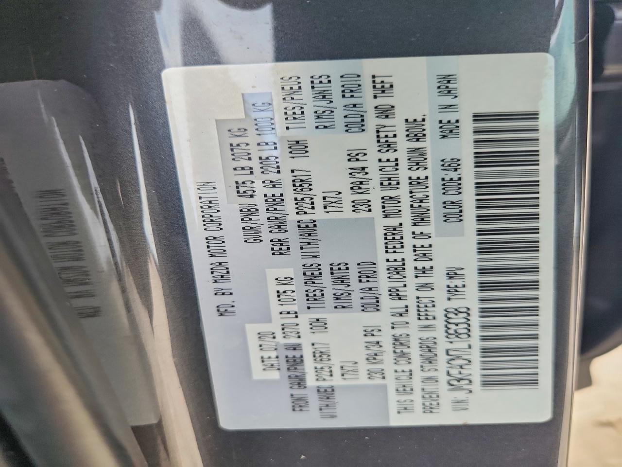 Mazda Cx Touring