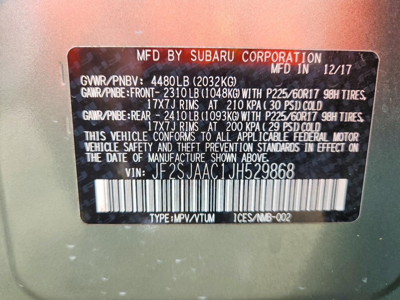 Subaru Forester 2.5i