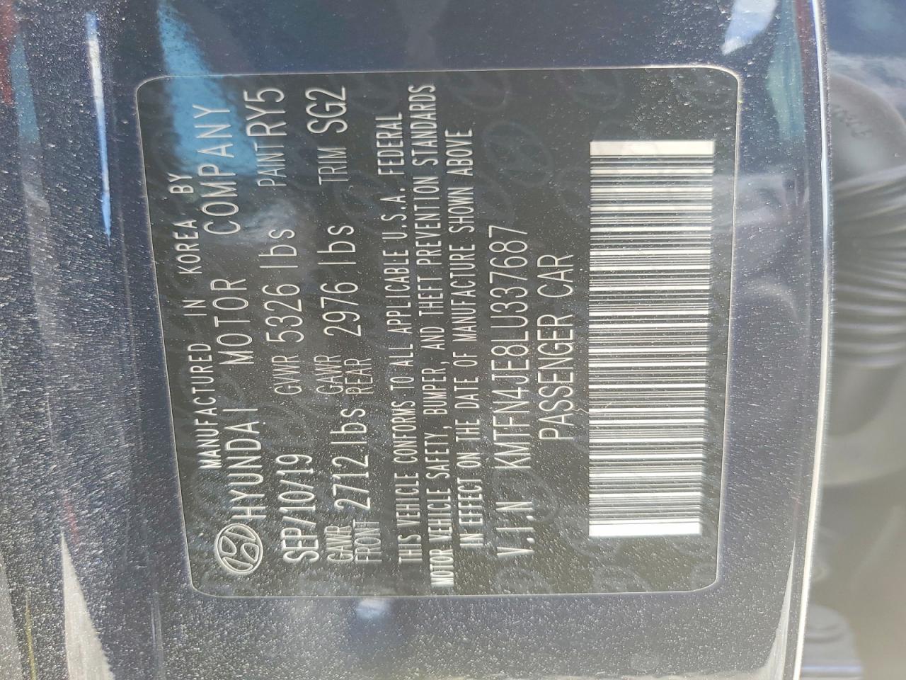 Genesis G80 3.8