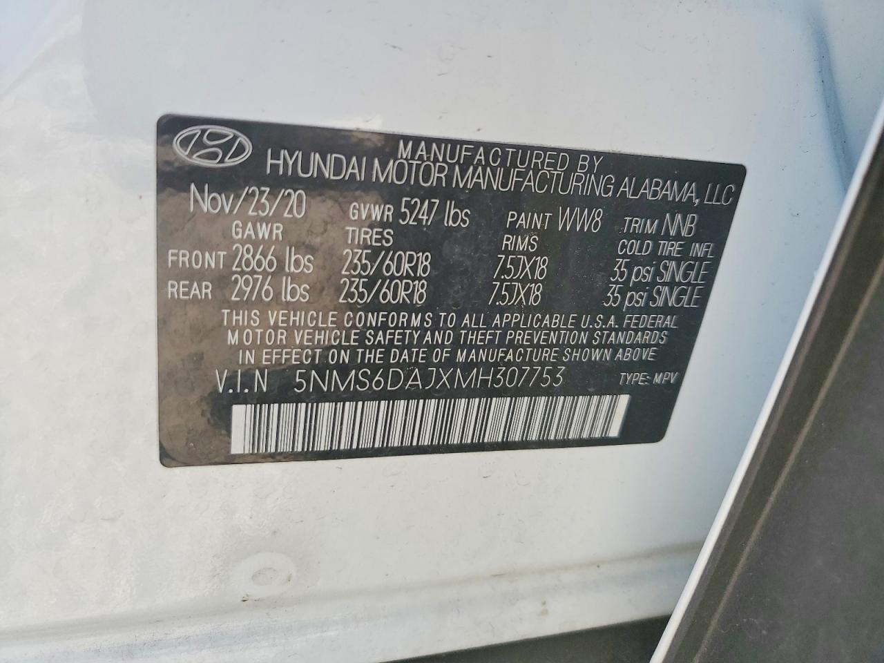 Hyundai SANTA FE Sel