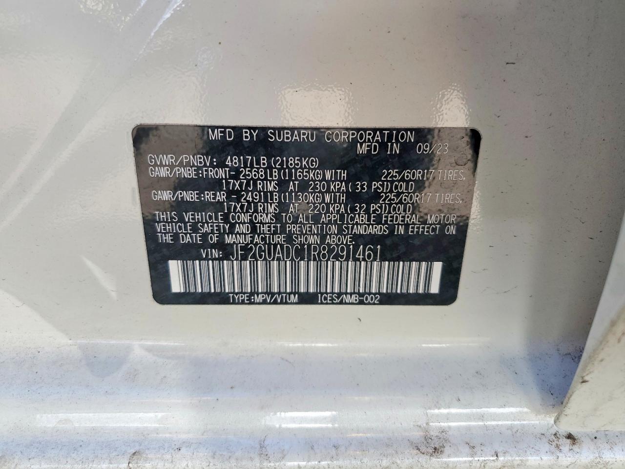 Subaru Crosstrek Premium