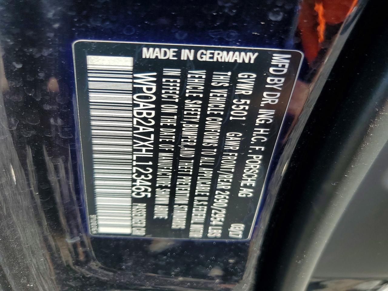 Porsche Panamera 4s