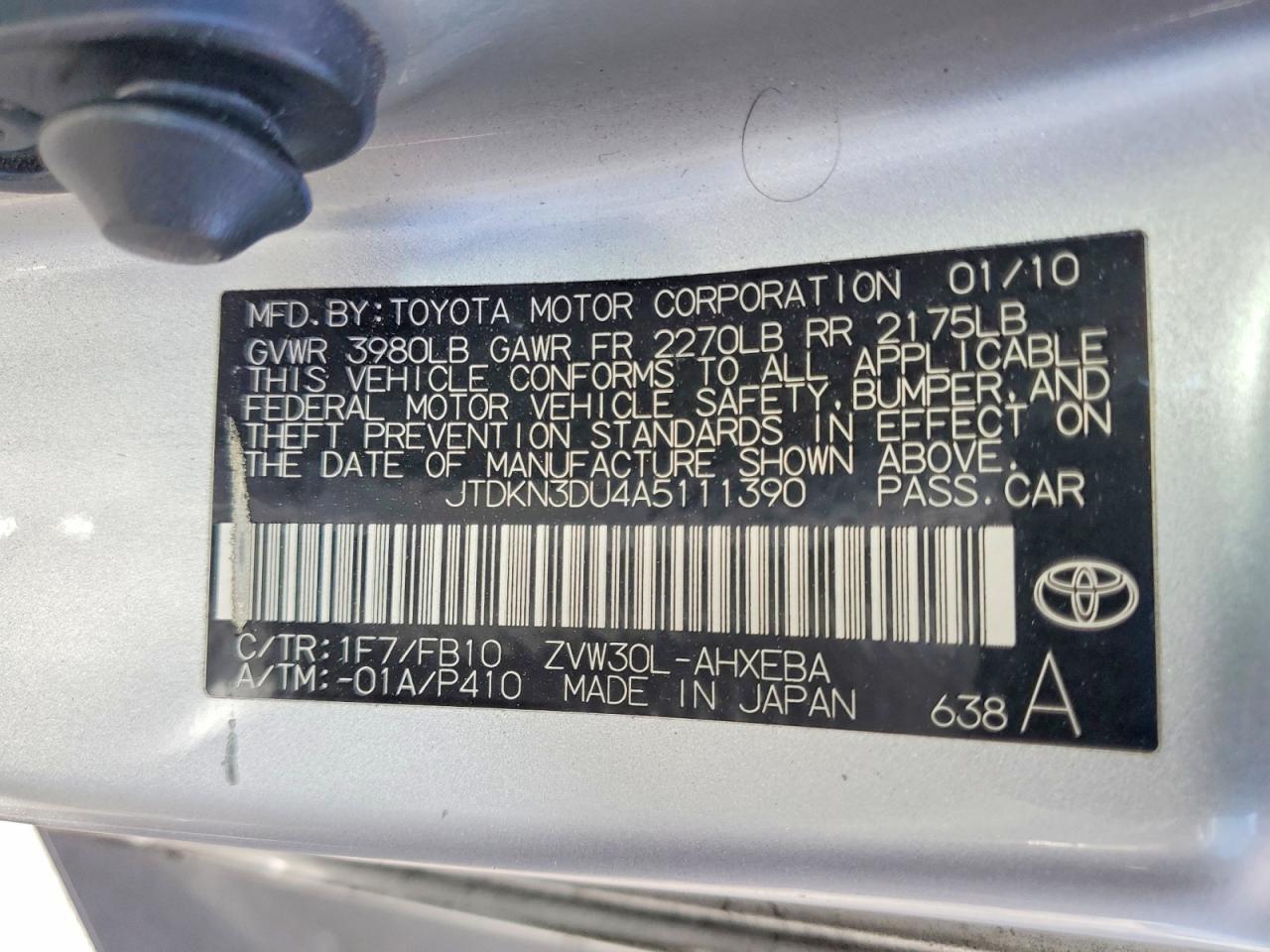 Toyota Prius Ii