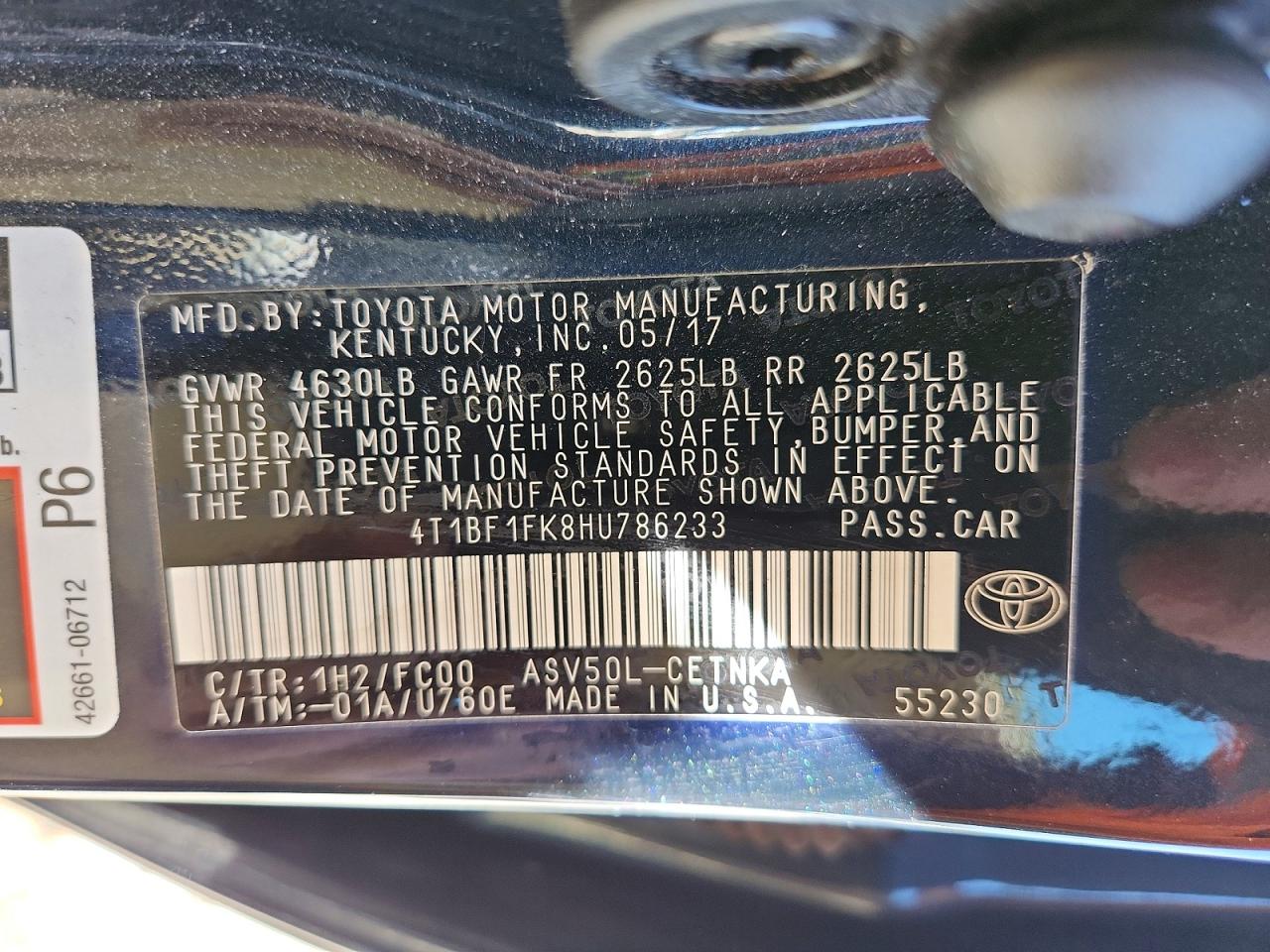 Toyota Camry Le