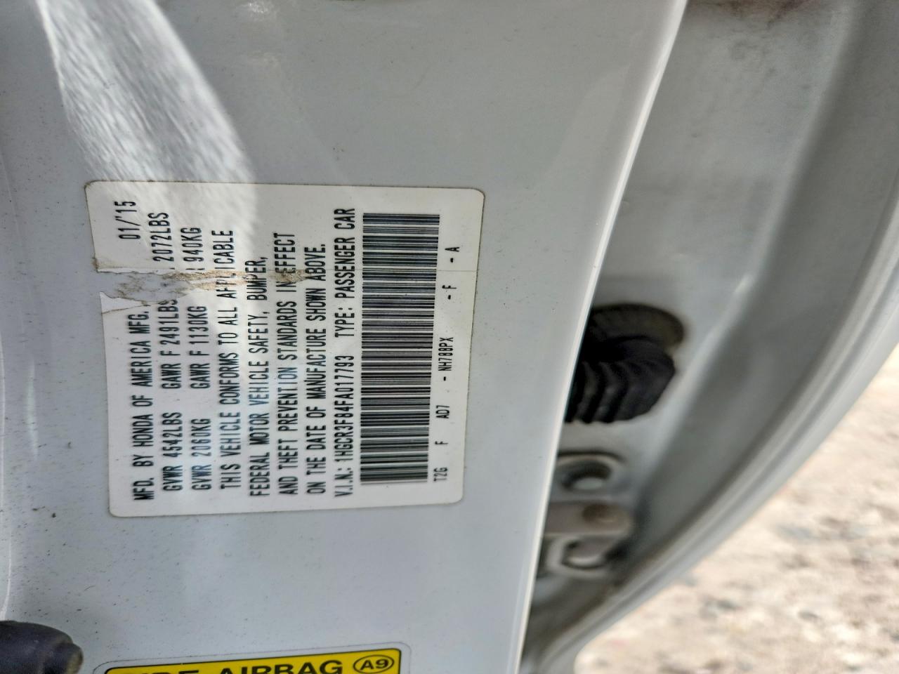 Honda Accord Exl