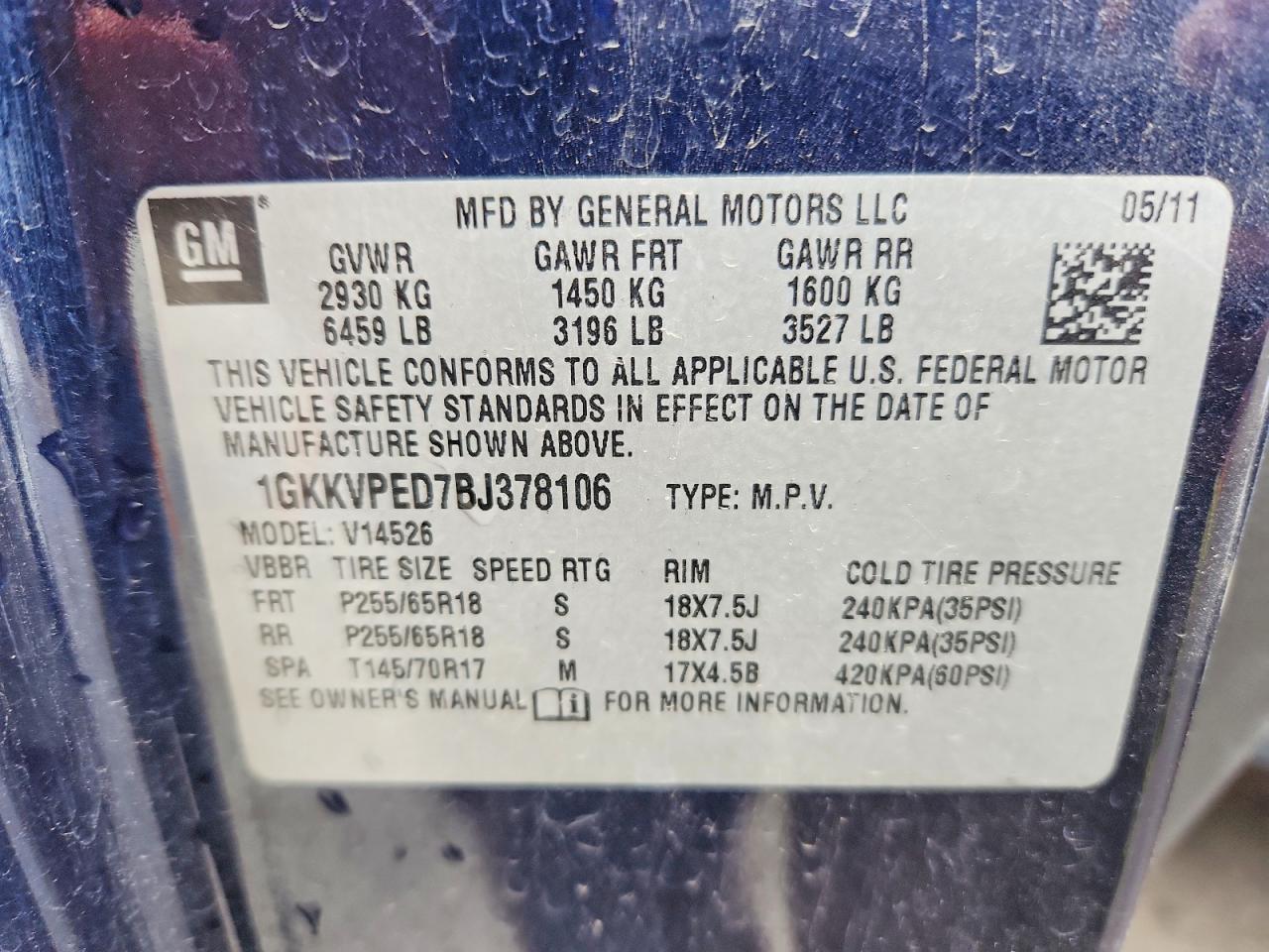 GMC Acadia Sle