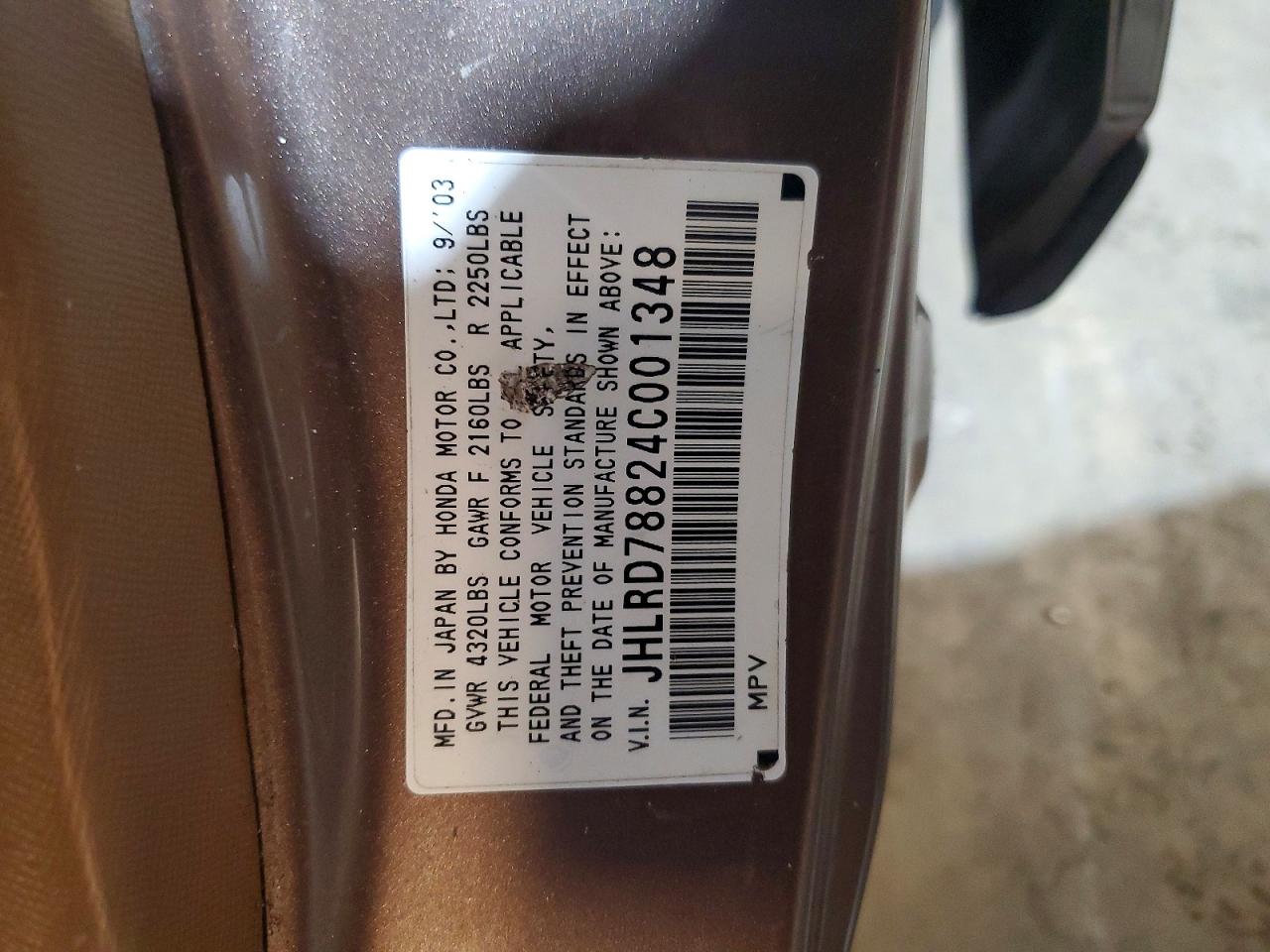 Honda Crv Ex