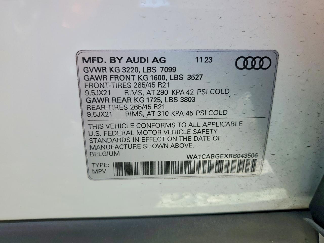 Audi Q8 Sportback Premium Plus