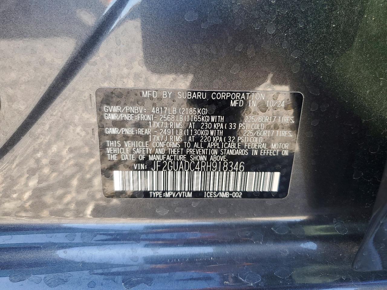 Subaru Crosstrek Premium