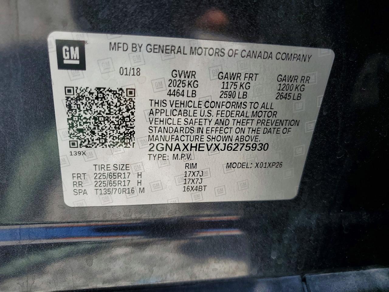 Chevrolet Equinox Ls