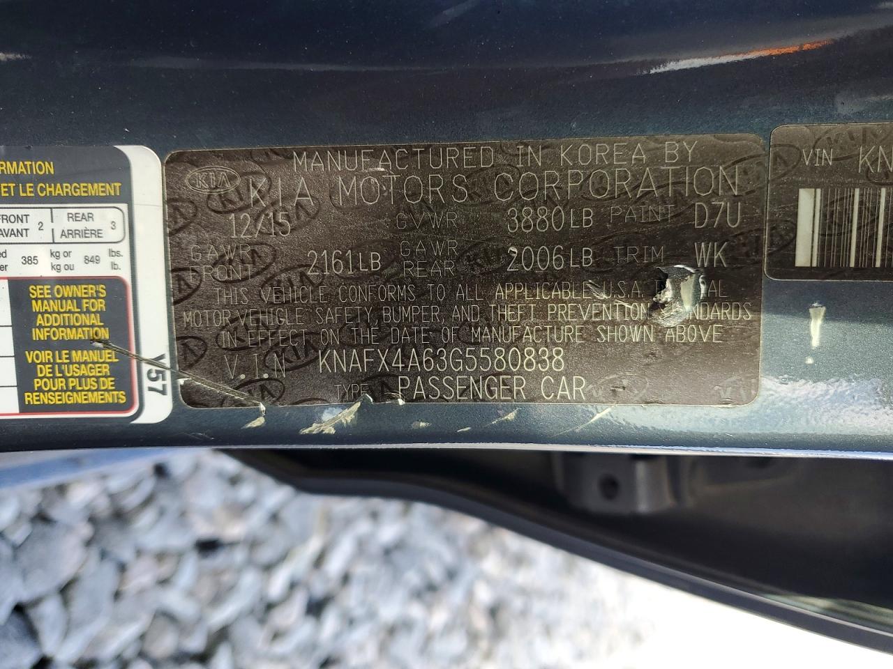 Kia Forte Lx