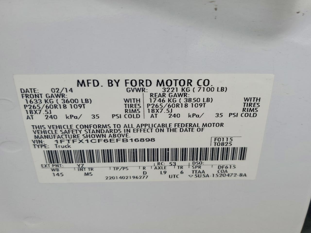 Ford F-150 Super Cab