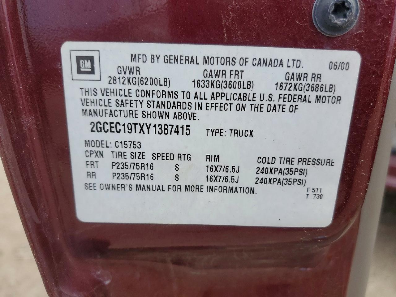 Chevrolet Silverado C1500
