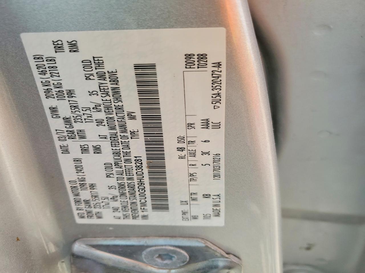 Ford Escape Se
