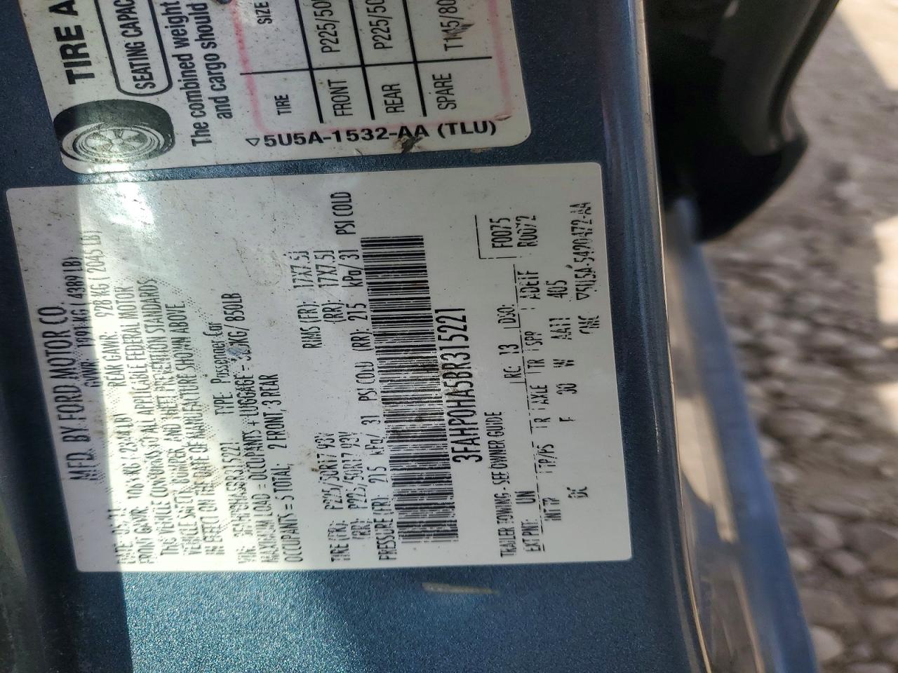 Ford Fusion Se