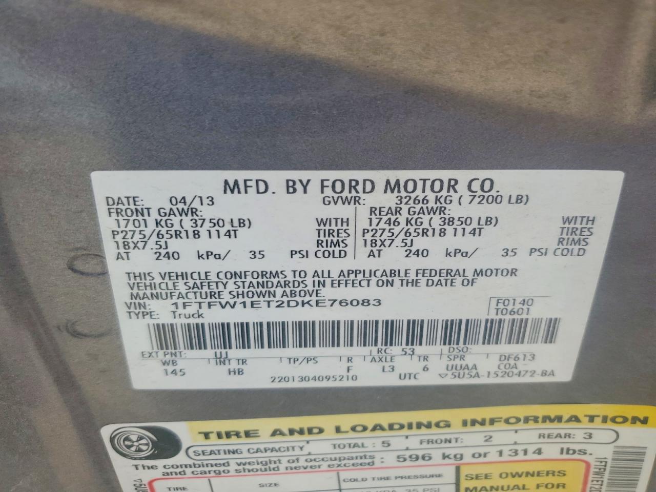 Ford F-150 Supercrew
