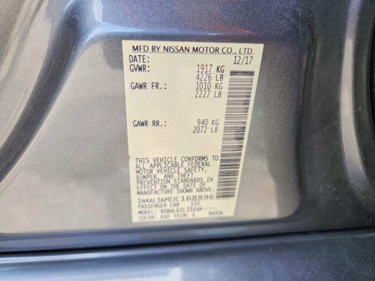 Nissan Altima 2.5 Sl