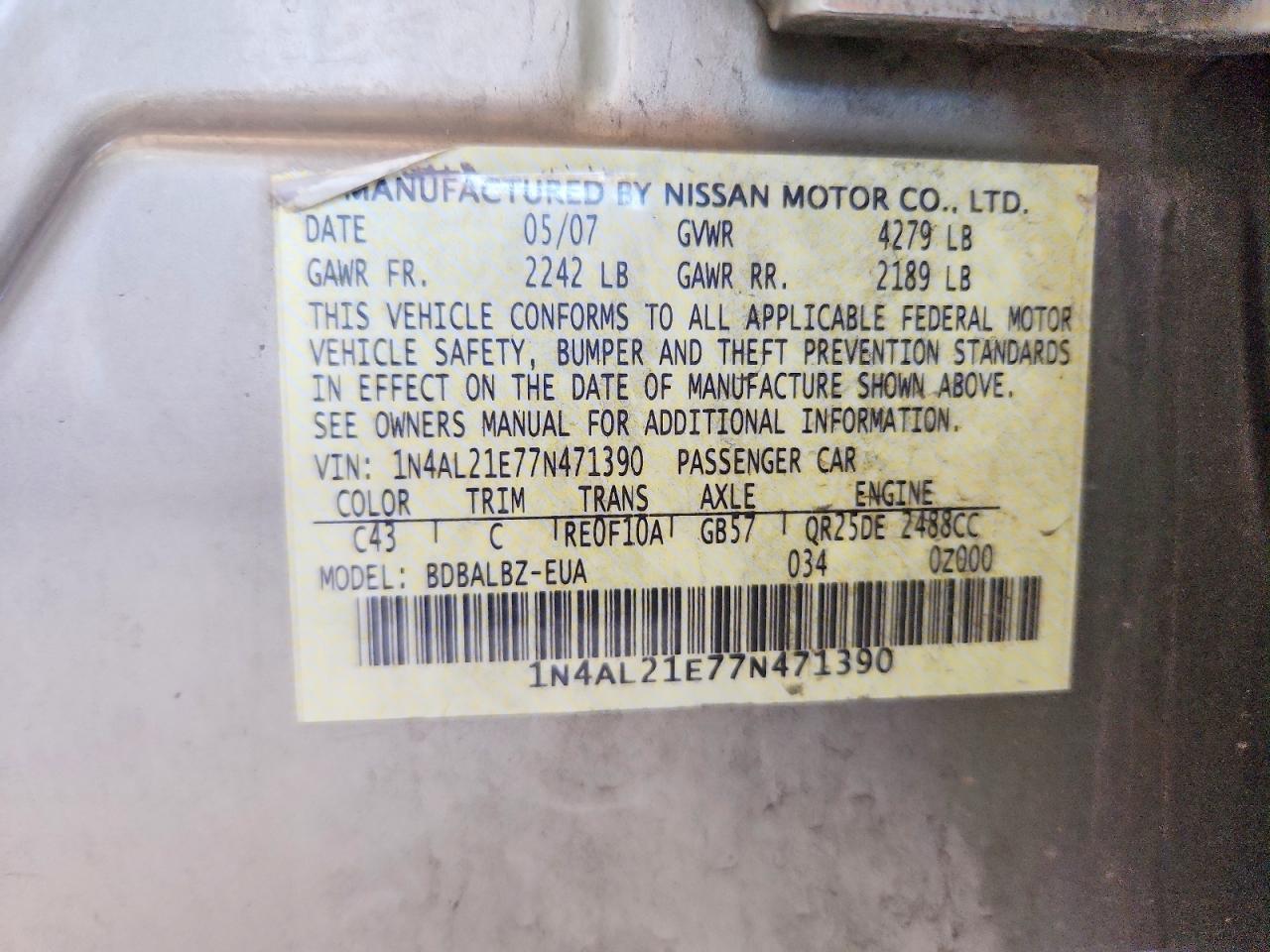 Nissan Altima 2.5