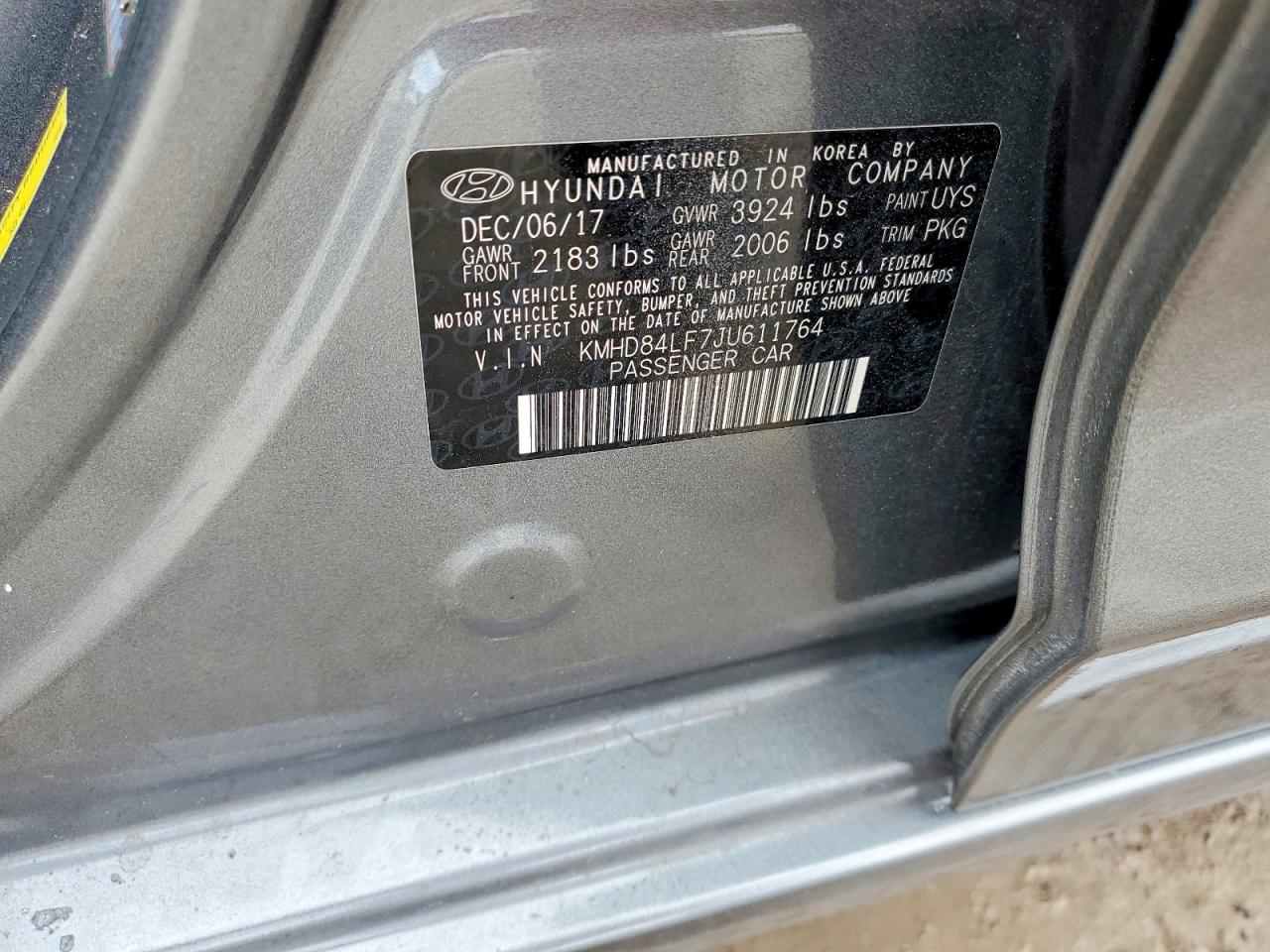 Hyundai ELANTRA Sel