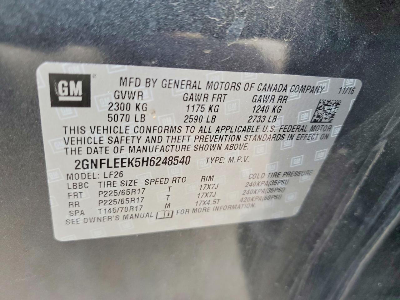 Chevrolet Equinox Ls