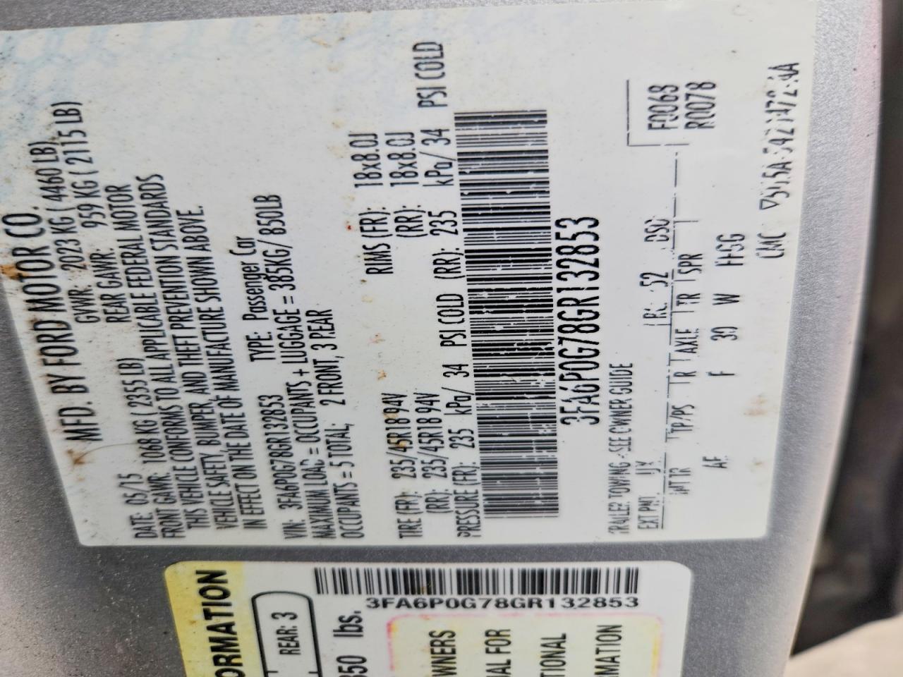 Ford Fusion S
