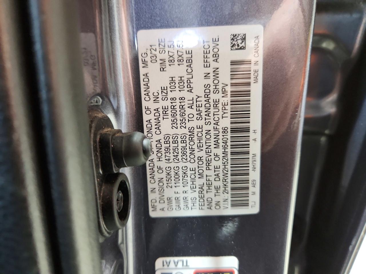 Honda Crv Ex