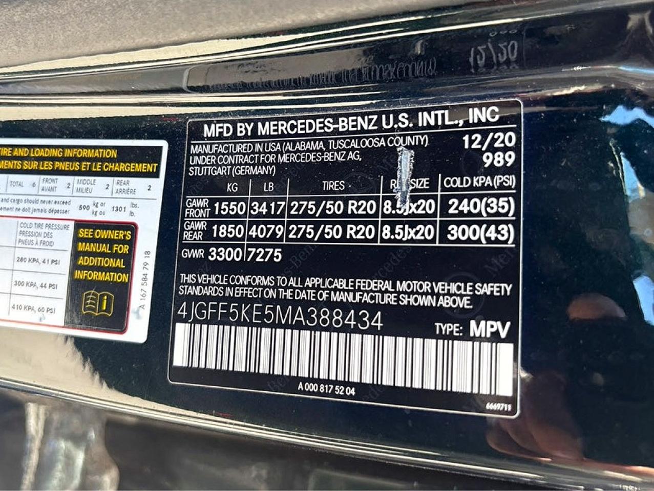 Mercedes-Benz Gls-class 450 4matic